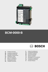 Bosch BCM-0000-B Notice D'installation