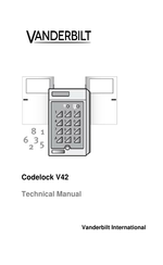 Vanderbilt V42 Manuel Technique