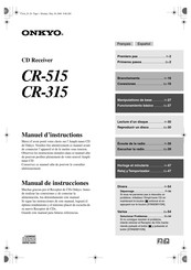 Onkyo CR-315 Manuel D'instructions