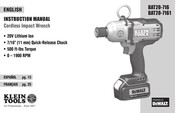 Klein Tools BAT20-7161 Manuel D'utilisation