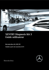 Mercedes-Benz XENTRY Diagnosis Kit 3 Guide Utilisateur