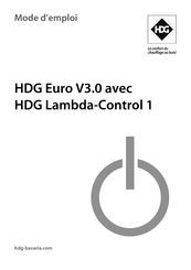 HDG Euro V3.0 Mode D'emploi