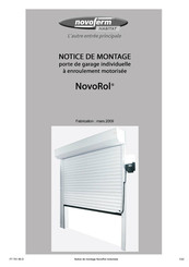 Novoferm NovoRol Notice De Montage
