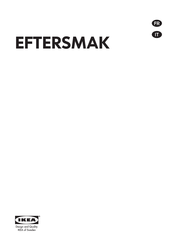 IKEA EFTERSMAK 704.117.29 Mode D'emploi