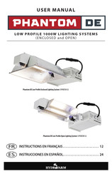 Hydrofarm PHDESK12L Instructions