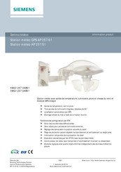 Siemens AP 257/51 Information Produit
