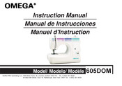 Omega 605DOM Manuel D'instruction