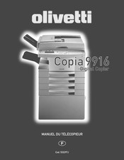 Olivetti Copia 9916 Manuel