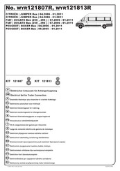 Westfalia WYR121807R Instructions De Montage