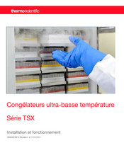 Thermo Scientific TSX60086 Serie Installation Et Fonctionnement