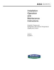 AGA MARVEL 4CAFX Instructions D'installation, D'utilisation Et D'entretien