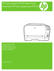 HP Color LaserJet CP1510 Série Guide De Mise En Route