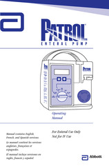 Abbott PATROL ENTERAL PUMP Manuel