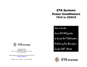 ETA Systems PCI-1600NA Guide De L'utilisateur