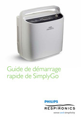 Philips RESPIRONICS SimplyGo Guide De Démarrage Rapide