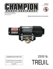 Champion Power Equipment C10014 Guide D'entretien Et D'utilisation