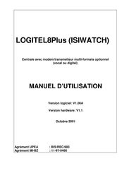 AVS Electronics ISIWATCH Logitel8Plus Manuel D'utilisation