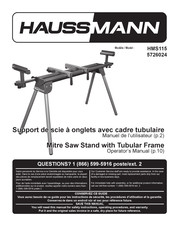 Haussmann 5726024 Manuel De L'utilisateur