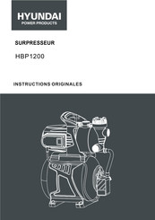 Hyundai HBP1200 Instructions Originales