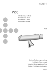 Conti+ W35 Notice D'installation/D'utilisation