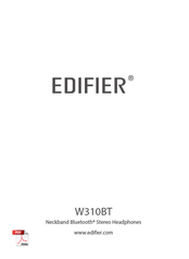 EDIFIER W310BT Mode D'emploi