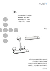Conti+ D35 Notice D'installation/D'utilisation