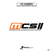 Nolangroup N-Com MCS II Mode D'emploi