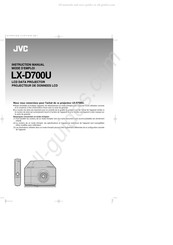 JVC LX-D700U Mode D'emploi