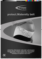 medi protect. Maternity belt Mode D'emploi