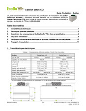 PREMIER TECH Ecoflo Coco 5.0 Guide D'installation