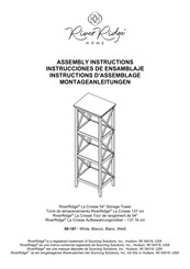 RiverRidge 06-187 Instructions D'assemblage