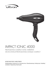 ultron IMPACT IONIC 4000 Mode D'emploi