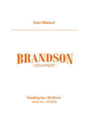 Brandson Equipment 303369 Mode D'emploi