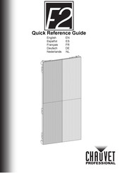 Chauvet Professional F2 Guide De Référence Rapide