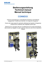 Ecolab CONNEXX Basic Manuel Technique