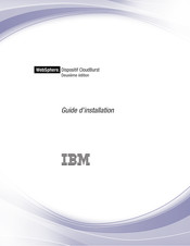 IBM WebSphere CloudBurst Guide D'installation