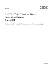 IBM NetVista N2200l Guide De Référence