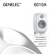 Genelec 6010A Manuel D'utilisation