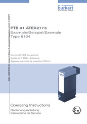 Burkert 6104 Instructions De Service