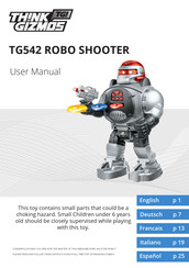 THINK GIZMOS TG542 ROBO SHOOTER Mode D'emploi