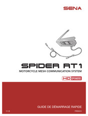 Sena SPIDER RT1 Guide De Démarrage Rapide