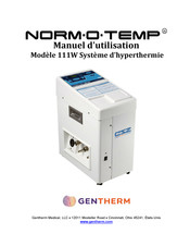 Gentherm NORM-O-TEMP 111W Manuel D'utilisation