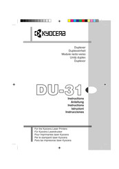 Kyocera DU-31 Instructions