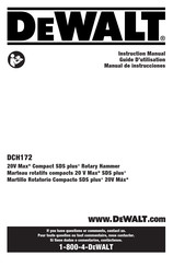 DeWalt DCH172 Guide D'utilisation