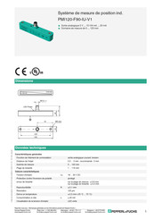 Pepperl+Fuchs PMI120-F90-IU-V1 Mode D'emploi