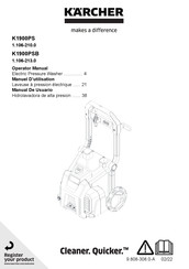 Kärcher K1900PS Manuel D'utilisation