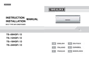 TOTALINE TS-18HGFI/O Manuel D'instructions