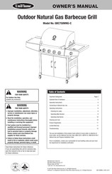 Uniflame GBC750WNG-C Manuel Du Propriétaire