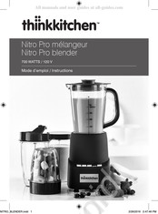 Thinkkitchen Nitro Pro Mode D'emploi