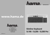 Hama SL100 Mode D'emploi